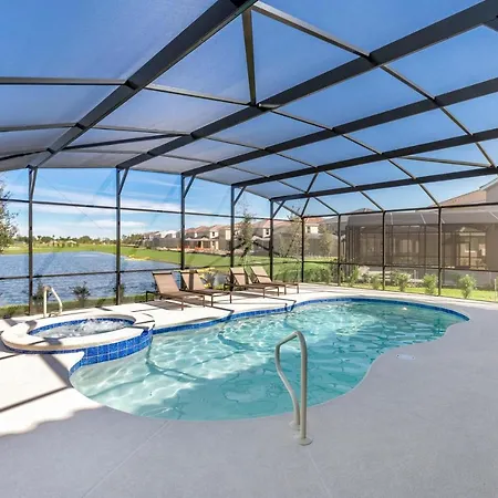 Lake View - Private Pool & Spa - Game Room - Family Friendly